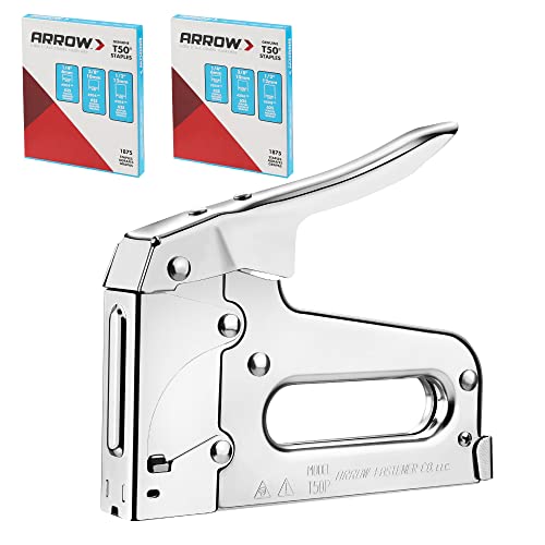 Eco-Friendly Arrow T50 Heavy Duty Staple Gun Kit, All Collection