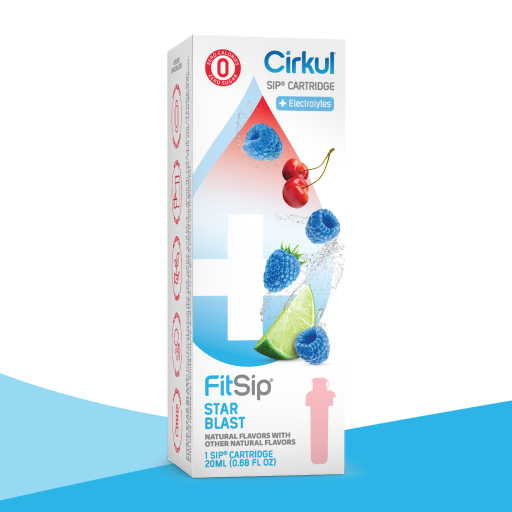 Refreshing Electrolyte FitSip Star Blast XXEV - Zero-Calorie Multi-Flavor Sip Pods for Water Bottle - Default Title