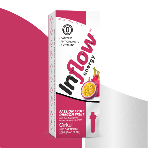 Natural Fruit Flavored Inflow Energy Passion Fruit Dragon Fruit WSDJ - Zero-Calorie Multi-Flavor Sip Pods for Water Bottle - Default Title