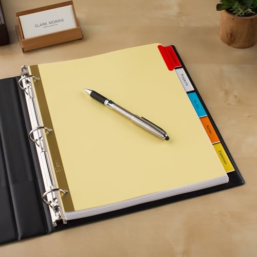 Avery Binder Dividers - 5-Tab Insertable Multicolor Big