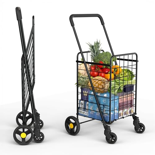 high-quality Our Modern Space Shopping Cart & 360° Swivel Wheels |