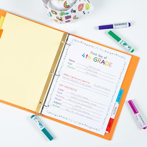 Avery Binder Dividers - 5-Tab Insertable Multicolor Big