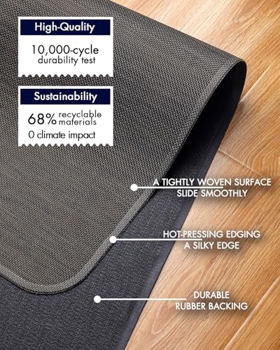 Smart Home Office Chair Mat for Hardwood Floor Under Desk Collection