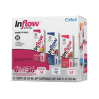 Sugar-Free Inflow Energy 6-Pack Variety Pack VCUW - Zero-Calorie Multi-Flavor Sip Pods for Water Bottle - Default Title