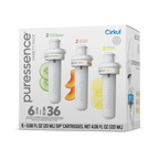 Refreshing Electrolyte Puressence 6-Pack Variety Pack 3T3F - Zero-Calorie Multi-Flavor Sip Pods for Water Bottle - Default Title