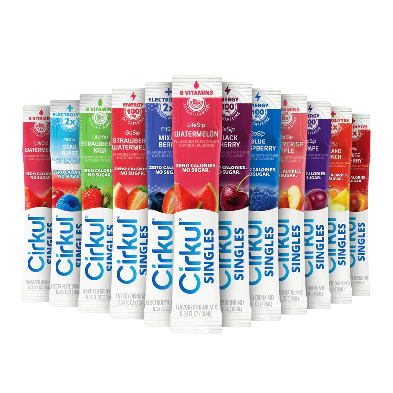 Sugar-Free 24-Pack  Singles Variety Bundle GXPG - Sugar-Free Fruit Flavor Cartridge Refill - Default Title
