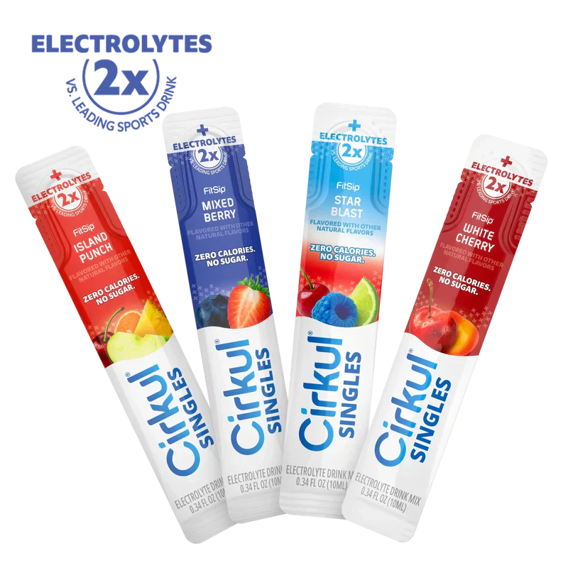 Zero-Calorie 16-Pack  Singles FitSip Bundle J8XB - Zero-Calorie Multi-Flavor Sip Pods for Water Bottle - Default Title