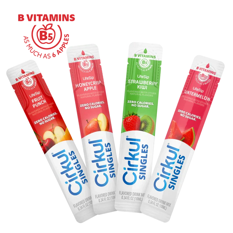 Zero-Calorie 16-Pack  Singles LifeSip Bundle TIN3 - Sugar-Free Fruit Flavor Cartridge Refill - Default Title