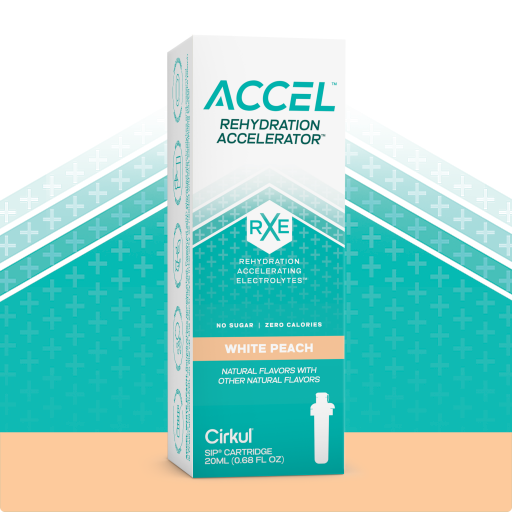 Vitamin-Infused Accel White Peach PJ1B - Sugar-Free Fruit Flavor Cartridge Refill - Default Title
