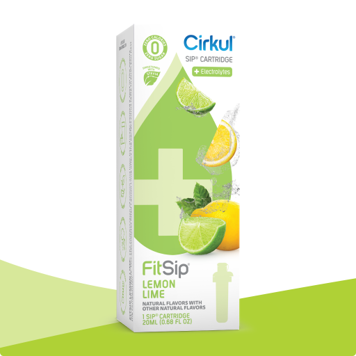Zero-Calorie FitSip Lemon Lime (Stevia) PO5V - Vitamin-Infused Natural Refreshing Flavor Core - Default Title