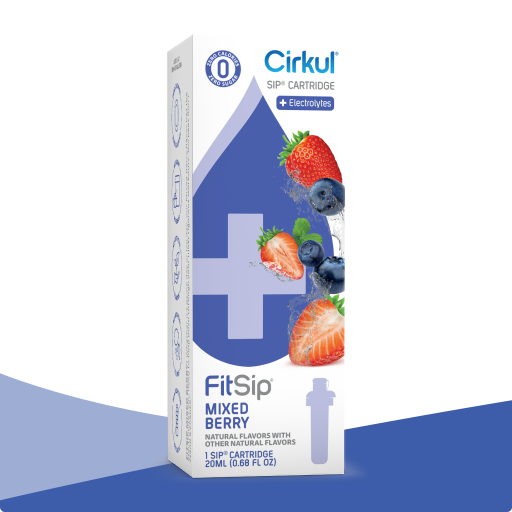 Sugar-Free FitSip Mixed Berry EWZJ - Vitamin-Infused Natural Refreshing Flavor Core - Default Title