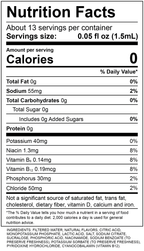Sugar-Free FitSip Grape Berry Blast DPFR - Vitamin-Infused Natural Refreshing Flavor Core Detail