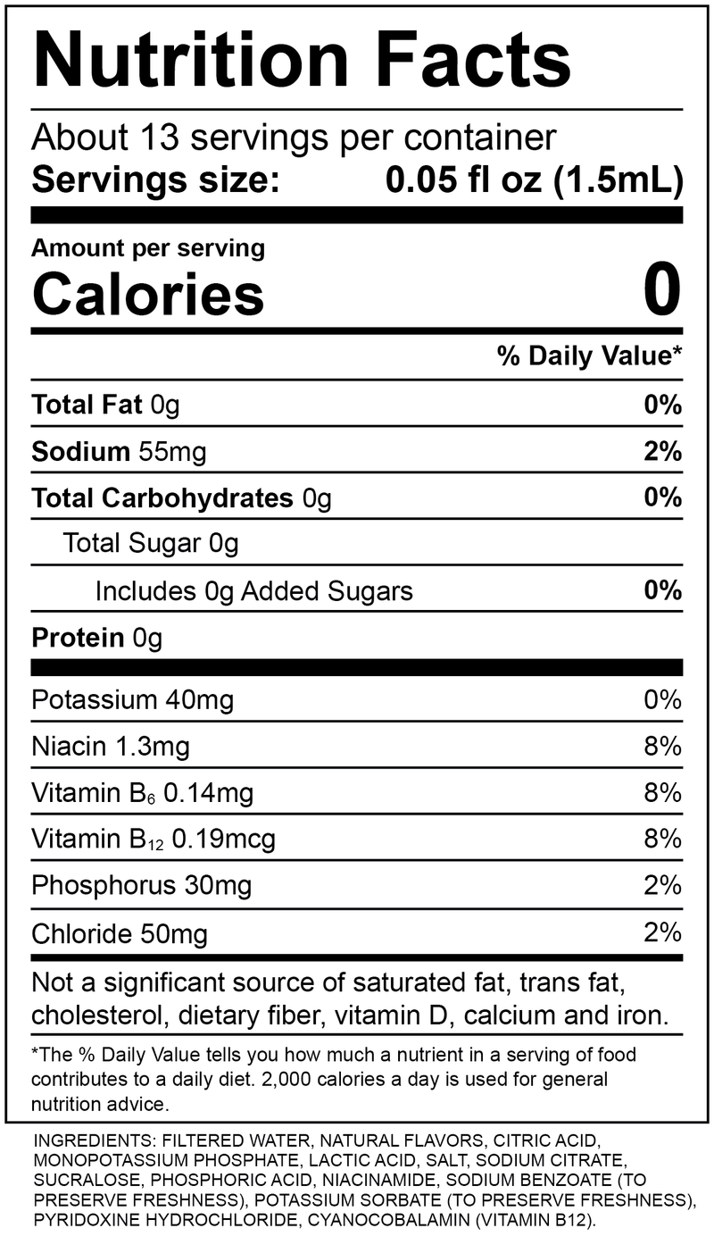 Vitamin-Infused FitSip Grapefruit Strawberry QAST - Sugar-Free Fruit Flavor Cartridge Refill Detail