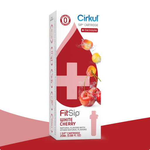 Zero-Calorie FitSip White Cherry GQ9S - Zero-Calorie Multi-Flavor Sip Pods for Water Bottle - Default Title