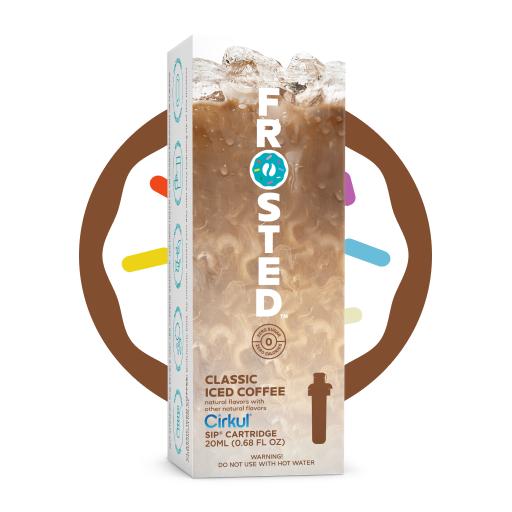 Natural Fruit Flavored Frosted Classic Iced Coffee Q1R3 - Sugar-Free Fruit Flavor Cartridge Refill - Default Title