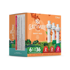 Vitamin-Infused Gateway Tea 6-Pack Variety Pack HM0F - Vitamin-Infused Natural Refreshing Flavor Core Detail