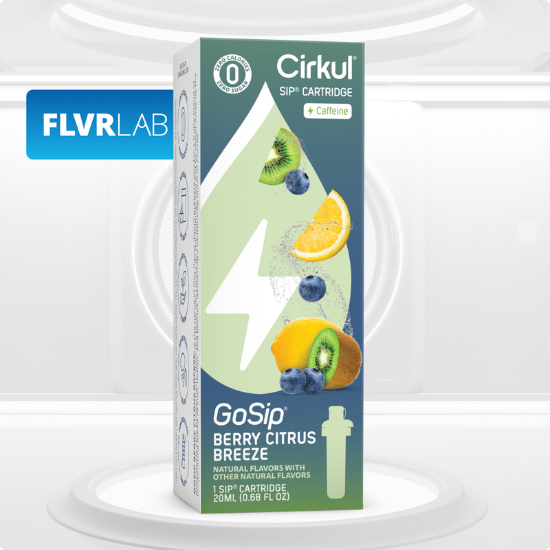 Refreshing Electrolyte GoSip Berry Citrus Breeze 2YHA - Electrolyte Hydration Enhanced Taste Cartridges Detail