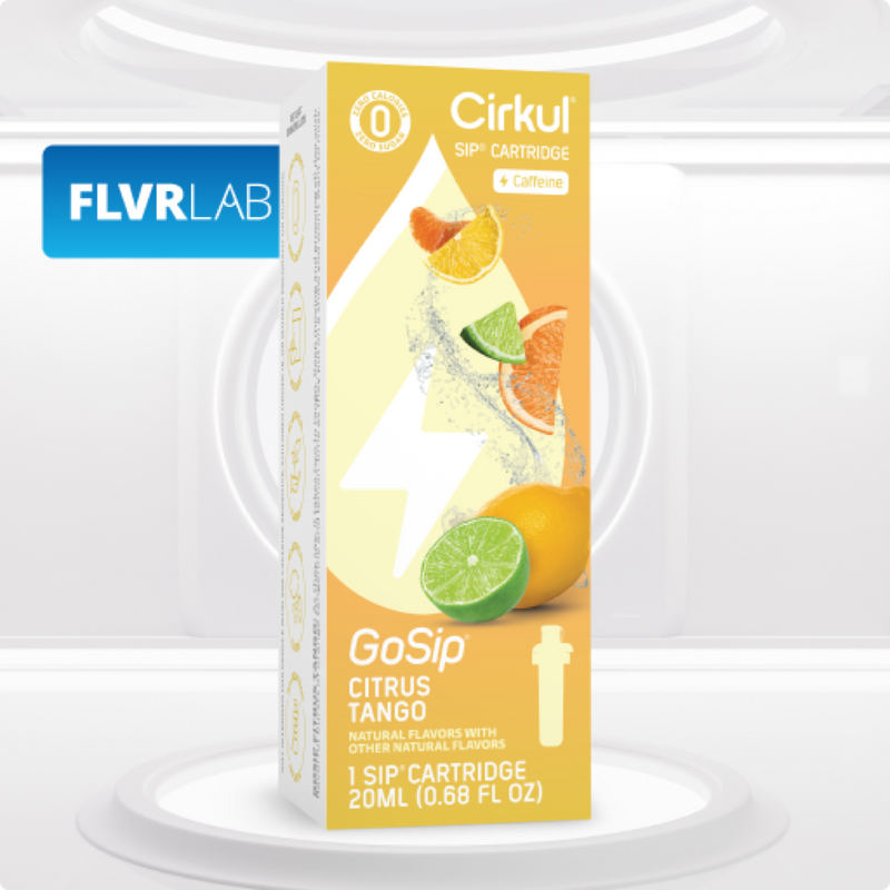 Refreshing Electrolyte GoSip Citrus Tango NOZA - Electrolyte Hydration Enhanced Taste Cartridges - Default Title