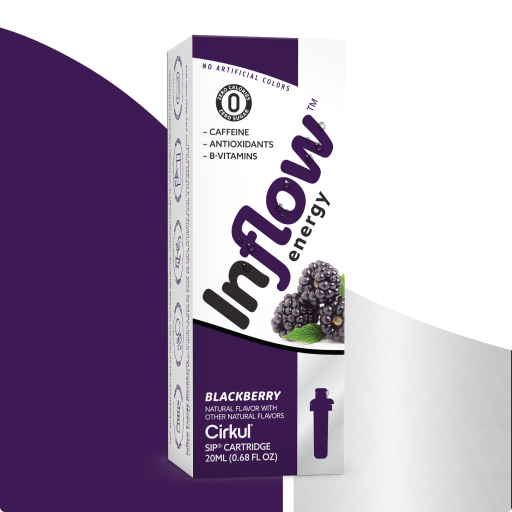 Vitamin-Infused Inflow Energy Blackberry 4RAS - Electrolyte Hydration Enhanced Taste Cartridges - Default Title