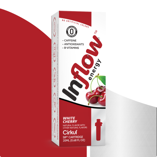 Natural Fruit Flavored Inflow Energy White Cherry XBHC - Sugar-Free Fruit Flavor Cartridge Refill - Default Title