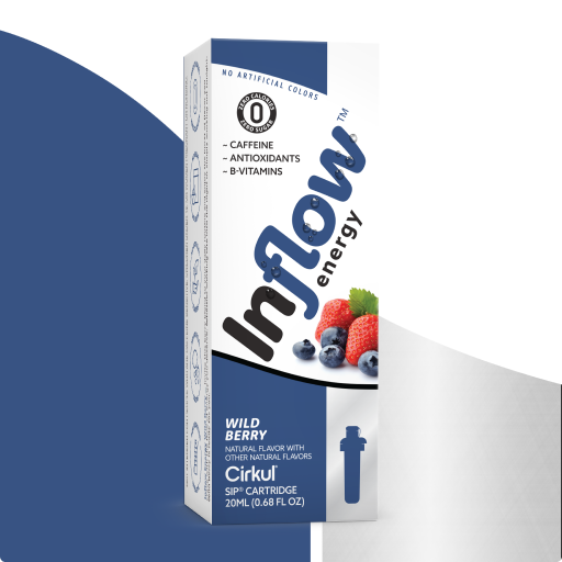 Refreshing Electrolyte Inflow Energy Wild Berry VQ6U - Electrolyte Hydration Enhanced Taste Cartridges - Default Title