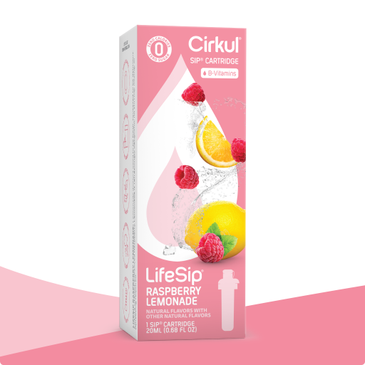 Zero-Calorie LifeSip Raspberry Lemonade OTKN - Vitamin-Infused Natural Refreshing Flavor Core - Default Title