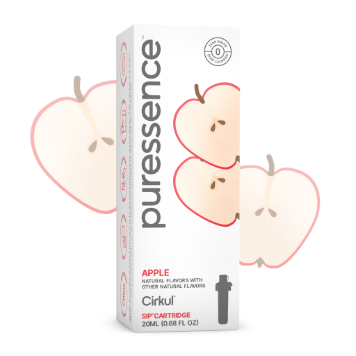 Sugar-Free Puressence Apple (Unsweetened) IZL9 - Vitamin-Infused Natural Refreshing Flavor Core - Default Title