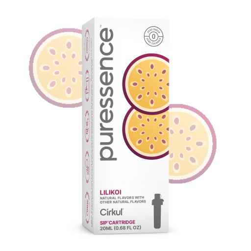Zero-Calorie Puressence Lilikoi (Unsweetened) C3N8 - Sugar-Free Fruit Flavor Cartridge Refill - Default Title