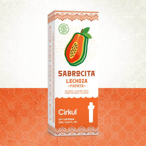 Vitamin-Infused Sabrocita Papaya KA8O - Sugar-Free Fruit Flavor Cartridge Refill - Default Title