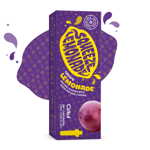 Zero-Calorie Squeeze Grape Lemonade QJ8Y - Electrolyte Hydration Enhanced Taste Cartridges - Default Title