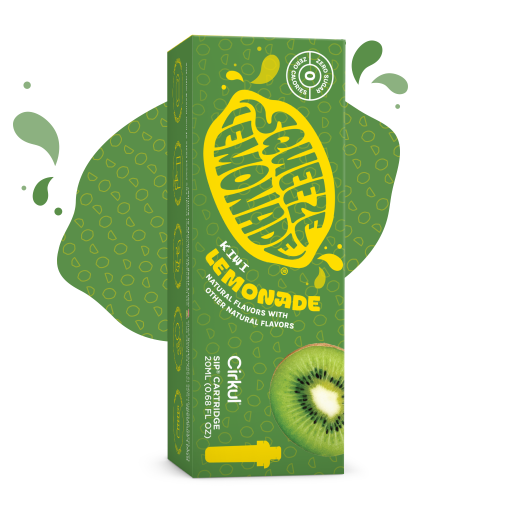 Zero-Calorie Squeeze Kiwi Lemonade 4ULN - Vitamin-Infused Natural Refreshing Flavor Core - Default Title