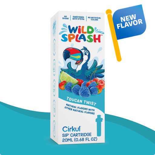Vitamin-Infused Wild Splash Toucan Twist PF3X - Electrolyte Hydration Enhanced Taste Cartridges - Default Title