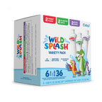 Natural Fruit Flavored Wild Splash 6-Pack Variety Pack 2TB7 - Vitamin-Infused Natural Refreshing Flavor Core Detail